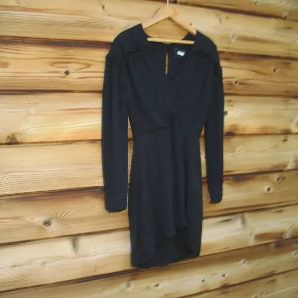 Reformation Elodie Womens Black Mini Dress - Image 4