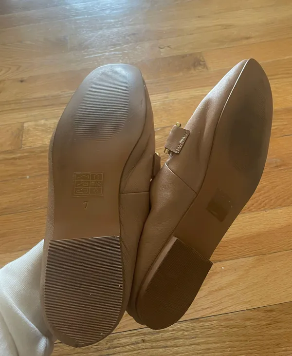 ASOS Tan Faux Leather Loafer - Image 4