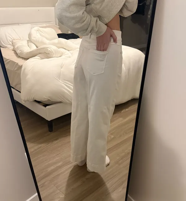 White Spanx Jeans - Image 2