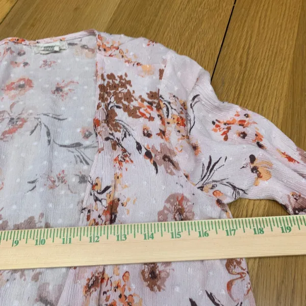Altar'd State Floral Print Kimono Cardigan‎ Lightweight Duster Womens Medium - Image 5
