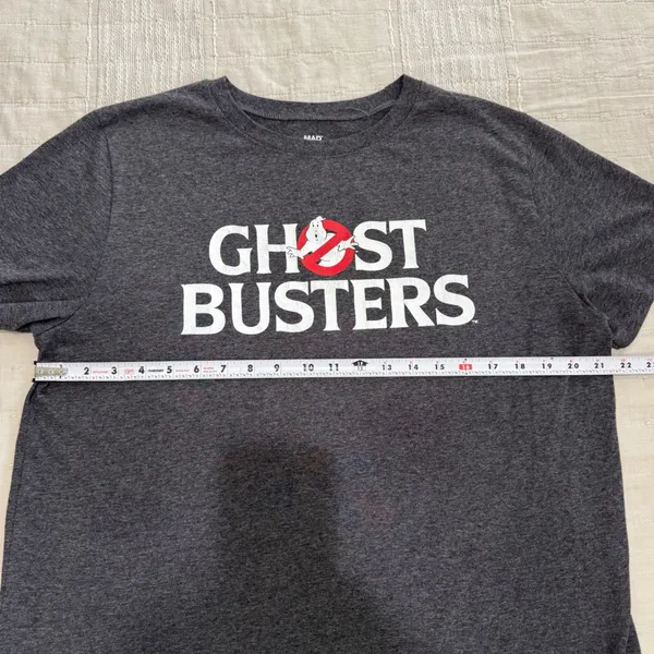 Mad Engine Ghostbusters Graphic T-Shirt Charcoal Gray‎ XXL 80s Movie Logo Tee - Image 5