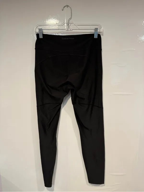 Black Outdoor‎ Voices Athletic Leggings - Sleek Everyday Workout Tights - Image 3