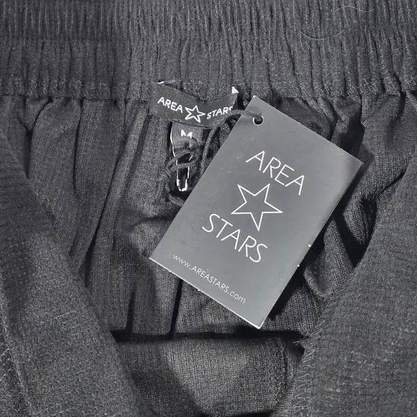 AREA STARS Black Corduroy Cargo Jogger Pants Women's Size Medium‎ - Image 4