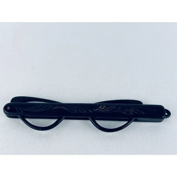 Vintage Folding Cat Eye Glasses MCM Opera Reader Funky Fun Retro 50s 60s - Image 5
