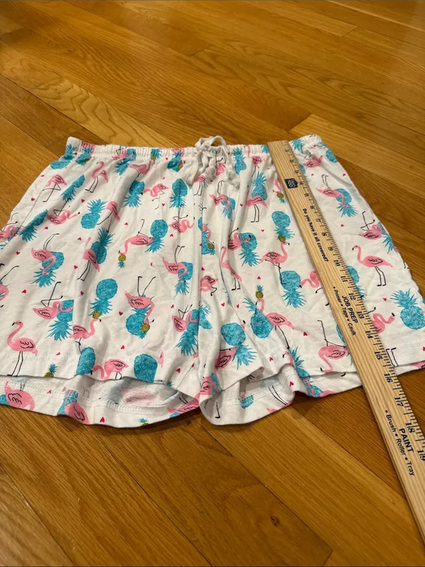 Mia Lucce flamingo pajama short set size Xlarge . - Image 6