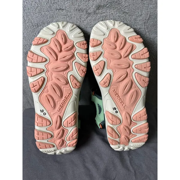 Merrell Huntington Sport Convert Sandals Green Hook Loop Outdoor Women's‎ Size 8 - Image 3