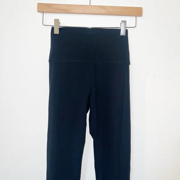 Aerie black offline OG original high rise cotton legging - Image 2