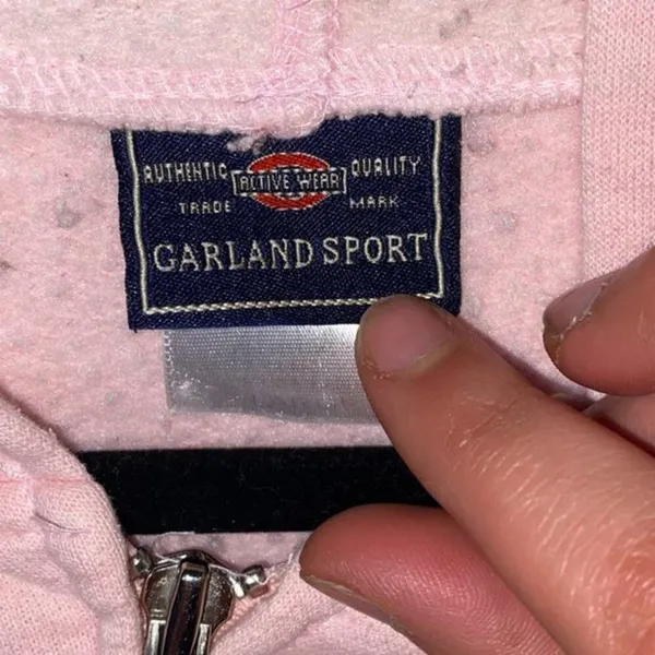 Garland Sport Pink Tennessee Volunteers Full Zip Hoodie Women's Size Large - Image 6