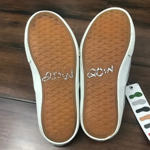 Superga Grey Suede Mule Sneakers Slip On Casual Shoes Sz 6 - Image 11