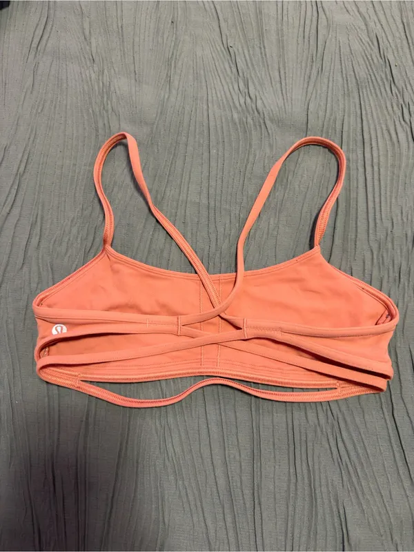 lululemon athletica Coral Pink Strappy Sports Bra - Image 2