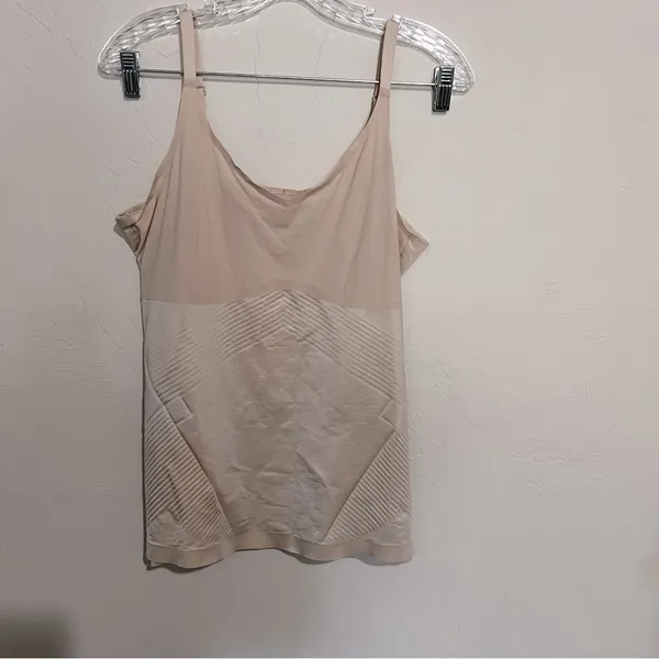 SPANX Thinstincts 2.0 Champagne Beige‎ Shapewear Camo Tank Top - Image 4