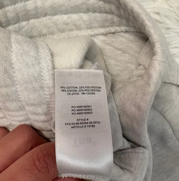 Aritzia TNA Cozy Fleece Perfect Joggers Grey - Image 5