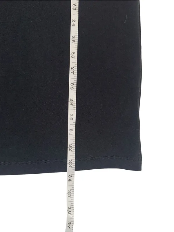 Nike Swoosh Black Logo High Neck Short Sleeve Mini Dress MEDIUM - Image 8