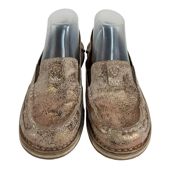Ariat Women's 8 Antique Metallic Cruiser‎ Loafers Lightweight Comfort Leather - Image 2