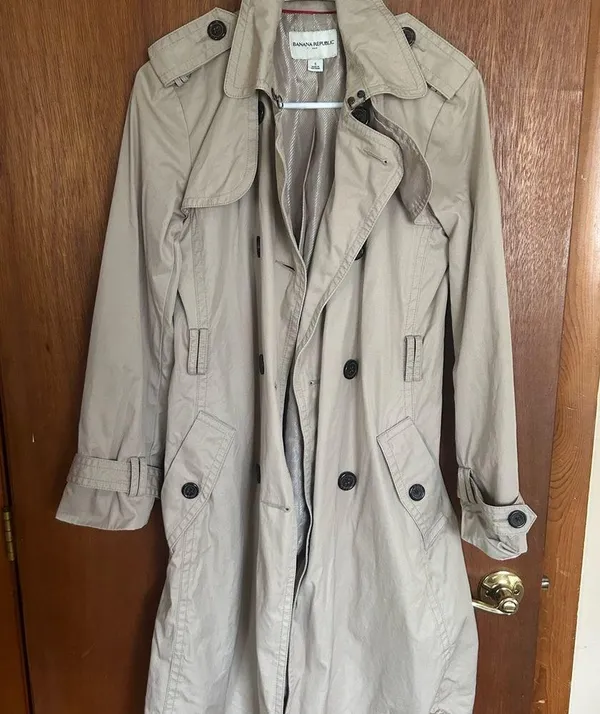 Banana Republic Trench Coat - Image 2
