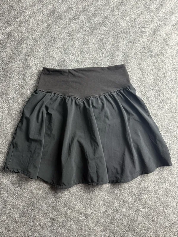 Aerie Offline by Women's Small Black Skater High Waist Skort - Image 5
