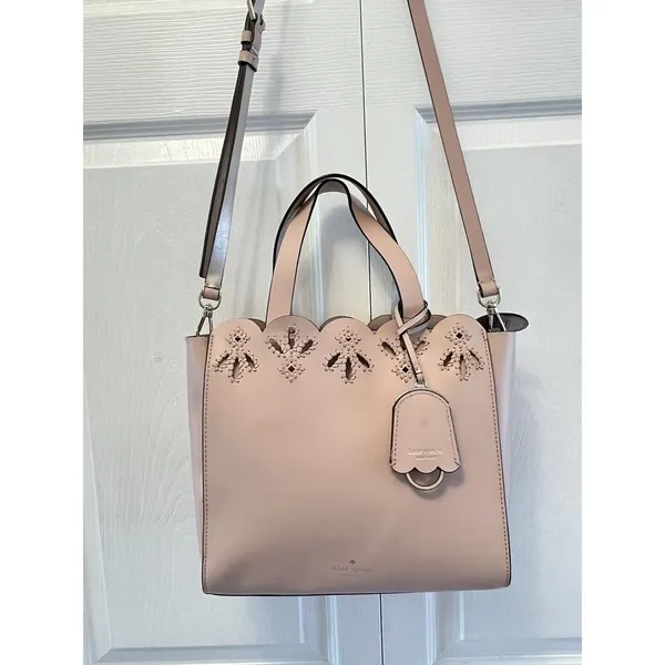 KATE SPADE New York MAGNOLIA STREET EYELET MINI MINA‎ SATCHEL MSRP $399 - Image 5