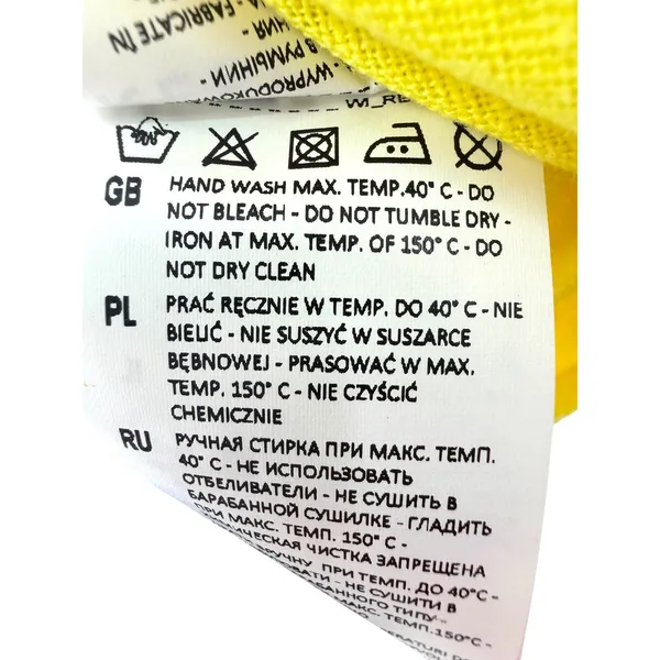 Reserved Yellow Linen Blend Ruffle Wrap Midi Dress Square Neck Tie‎ Waist 8 - Image 6