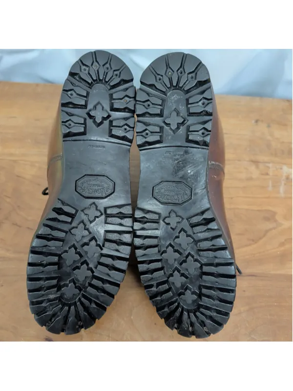Vintage Leather Italian Made Mountaineering Style Boots - Image 2