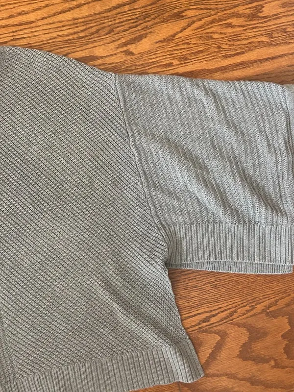 Lululemon Softer Still Wrap Cashmere Blend Zip Up Cardigan Size Medium Large - Image 9