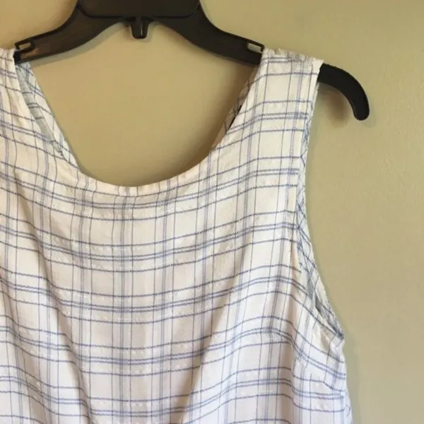 Minkpink medium blue and white romper‎ - Image 3