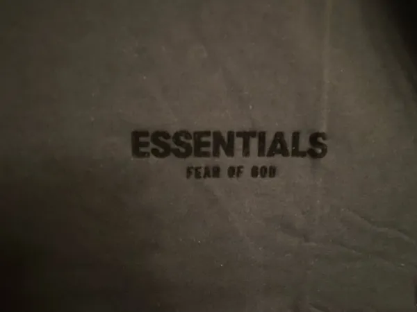 Essentials Fear of God T-Shirt black - Image 5