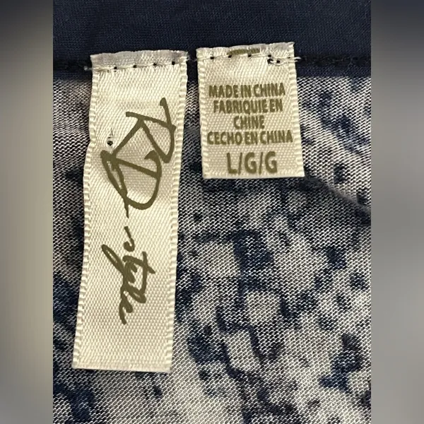 RD Style Embroidered Printed tank top - Image 3