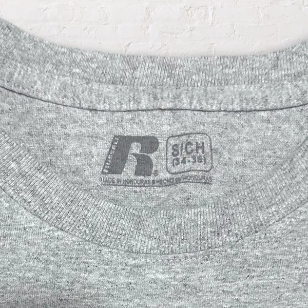 Russell Athletic University of Arkansas Razorbacks T Shirt Small Grey Hogs NCAA - Image 5