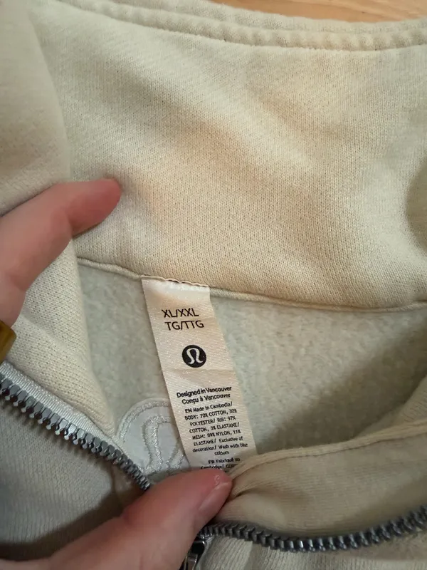 Lululemon Quarter-Zip Scuba - Image 3
