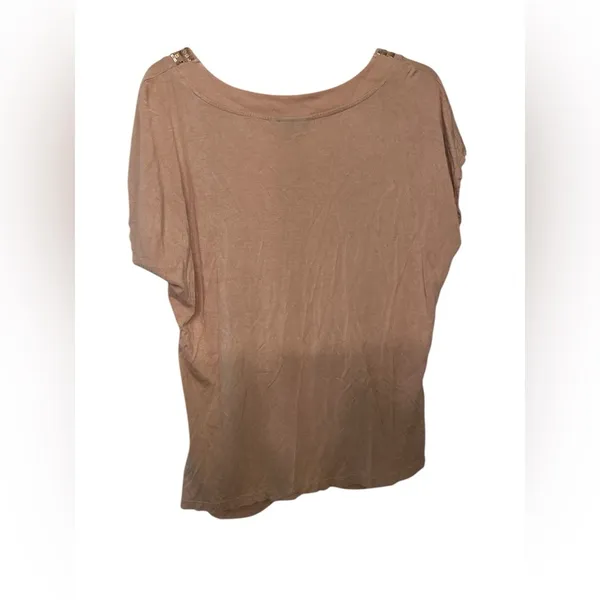 APT 9 Brown Sequin Embellished Women's Top - Image 2