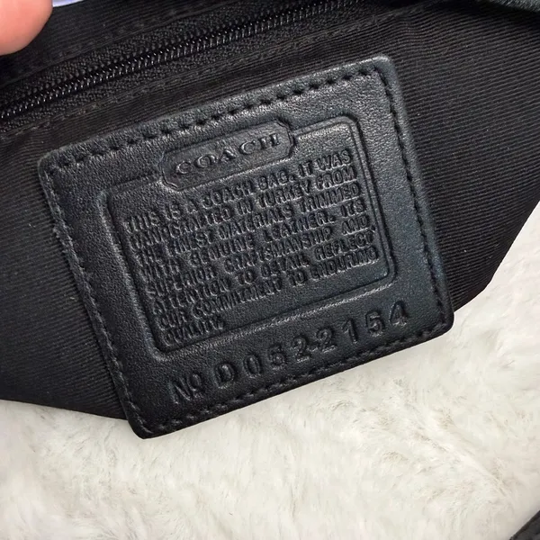 y2k Coach Vintage Soho Black Hobo Shoulder Bag - Image 8