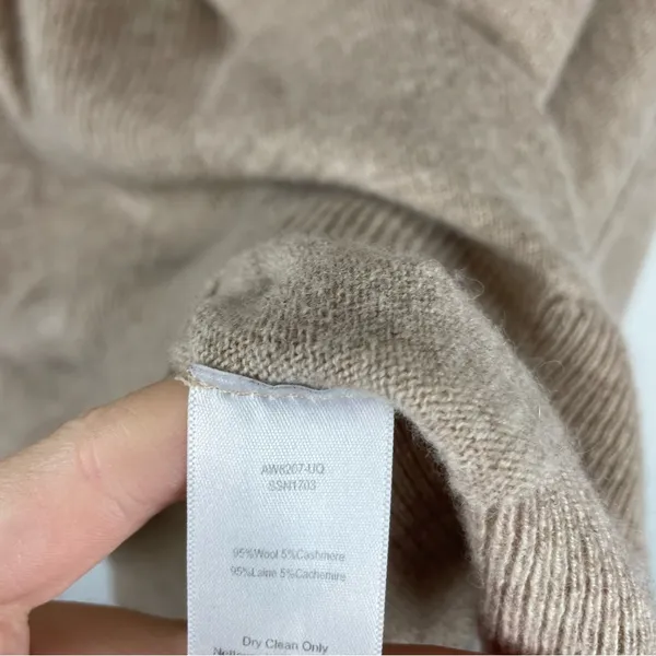 ATM Anthony Thomas Melillo Mock Neck Wool Cashmere Sweater Sz Small - Image 13