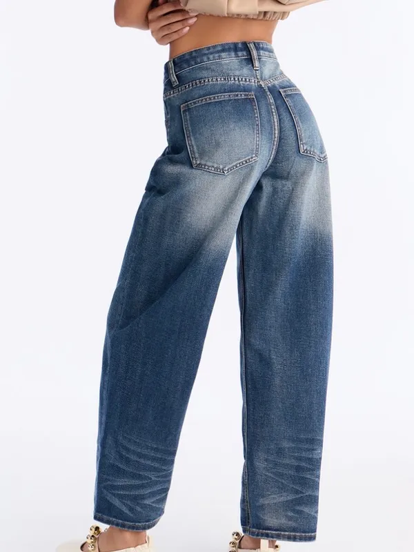 Loose Jeans -Dark wash - Image 2