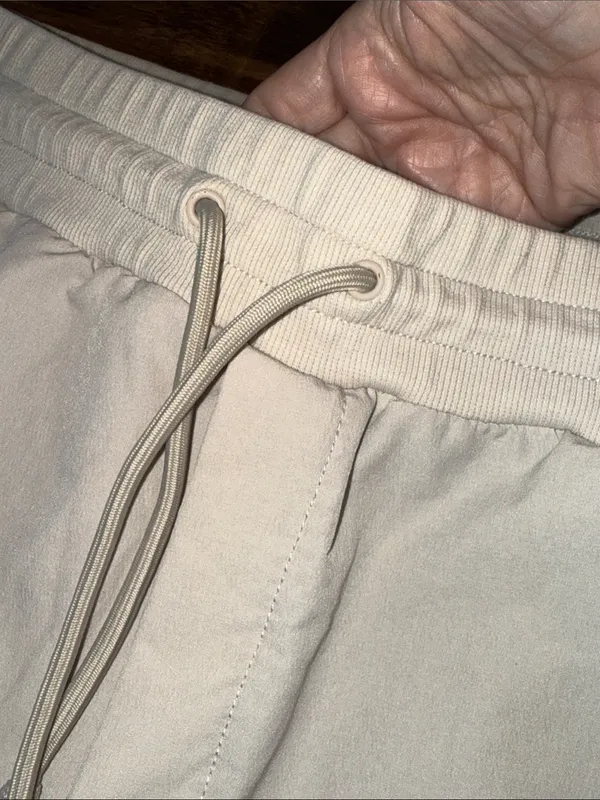OLD NAVY StretchTech Quick Dry Cream Joggers XL Athleisure Loungewear Casual - Image 3
