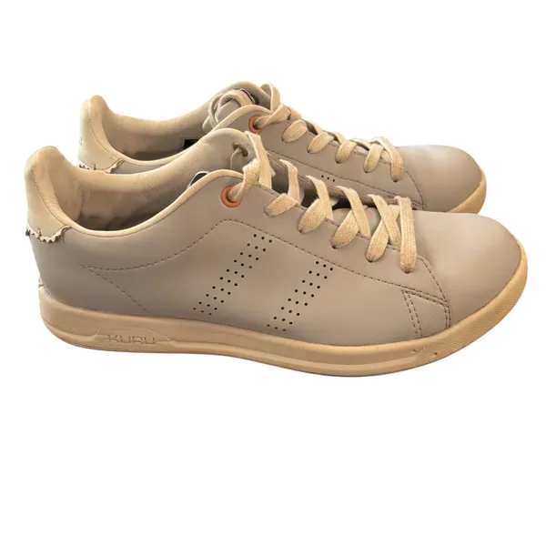 Kuru Roam Classic Court Sneaker Shoes Size 9B Leather Light Gray Women’s Comfort - Image 2