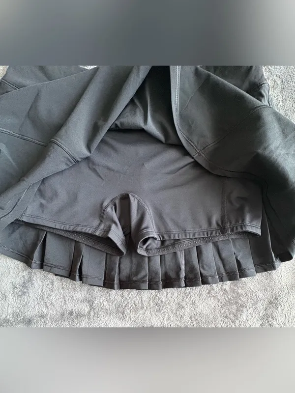 CRZ YOGA Black Asymmetrical Sports Skirt NWT S - Image 2