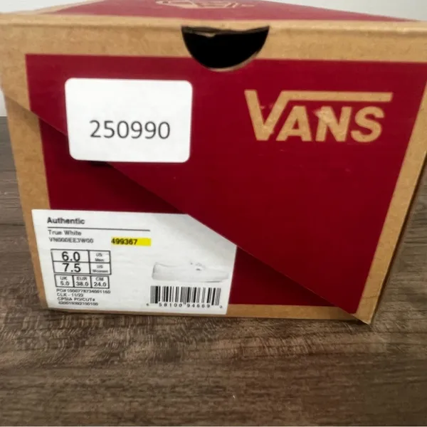 VANS NEW FLAW Unisex Authentic Shoe Size 7.5 or 6 #150A - Image 7