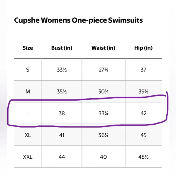 #S36 - Cupshe Elegant Purple One-Piece Swimsuit - Large - Image 6