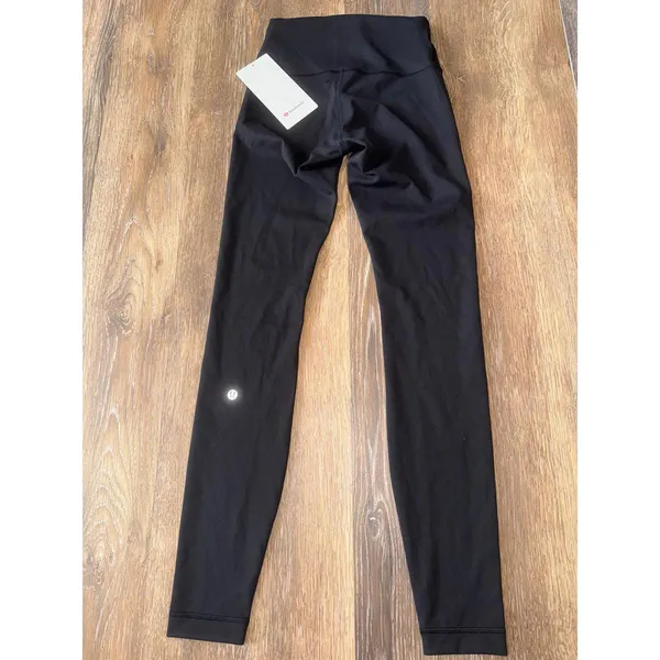 Lululemon Wunder Train High Rise 28” Black Size 4 NWT - Image 3
