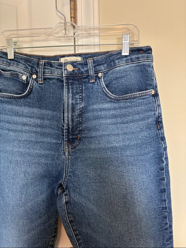 Madewell The '90s Straight Jean Comfort Stretch Barlow Wash Size 30 - Image 5