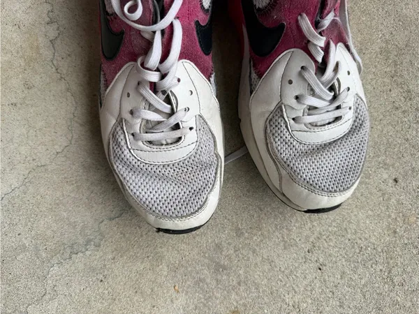 Nike Air Max Fusion Women’s Running Shoes White Pink Black Size 8.5 Sneakers - Image 5