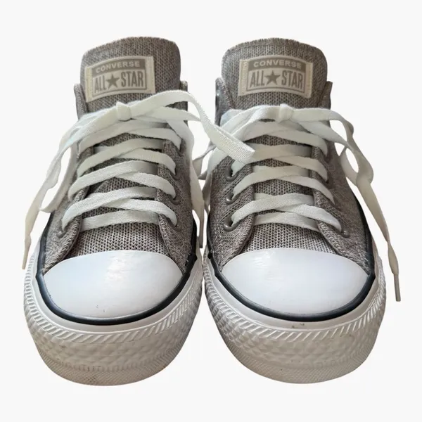 Converse Chuck Taylor All Star Madison Ox Knit Low Top Sneakers Size 8 Taupe - Image 6