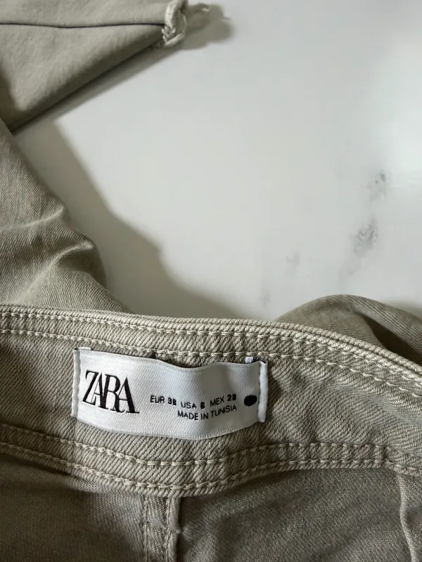 ZARA Cargo Marine Pants - Image 4