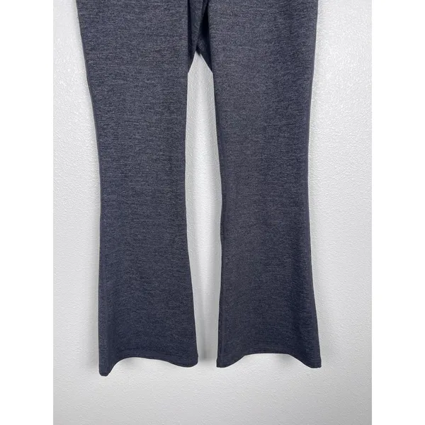 Quince Women's Wide Leg Leggings Gray Sz M - Image 3