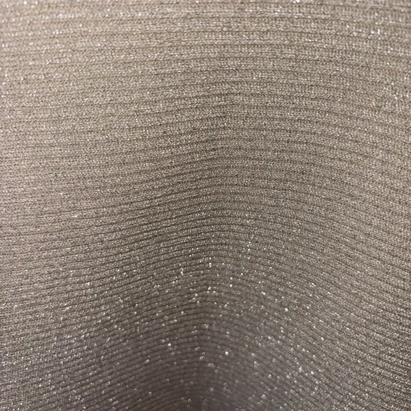 Tahari Champagne/Gold Ribbed Shimmery Boatneck Size Large Cropped Sweater - Image 3