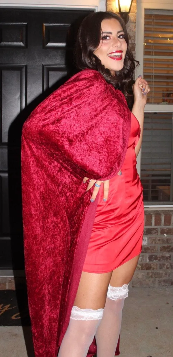 Mini Red Dress - Image 3