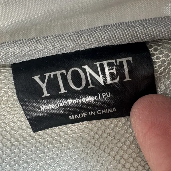 Ytonet 15.6 Inch Womens Laptop Sleeve Carrying Case Water Resistant Gray NWT - Image 15