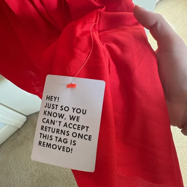 ASOS DESIGN ruffle sleeve seamed pleated maxi dress in red - Image 5