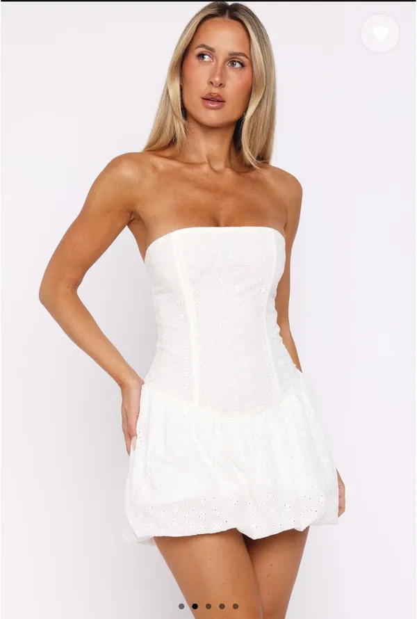 white mini dress - Image 2