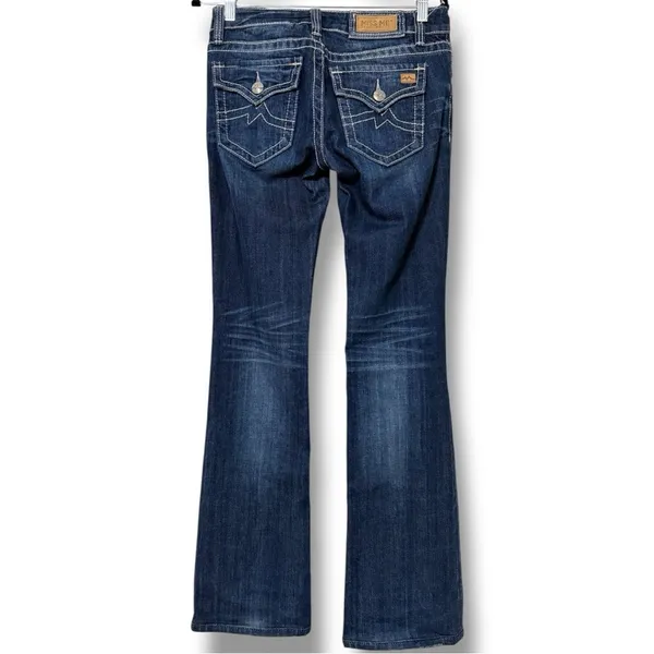 Miss Me denim jeans women's 27 Irene boot cut santa cruz color style JPD1001-12 - Image 2